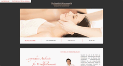 Desktop Screenshot of hallokosmetik.de